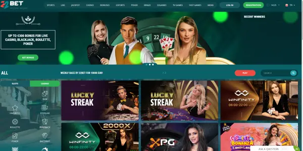 22bet casino